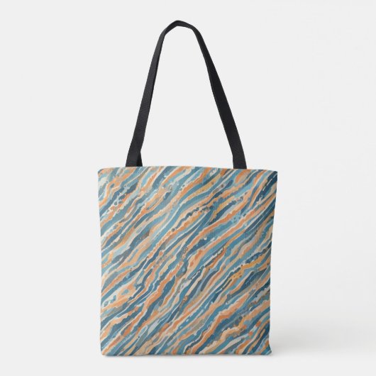 Zonovergoten Waterverven Tote Bag (Achterkant)