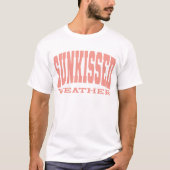 Zonovergoten Weer Zomer Shirt – Strand Sfeer (Voorkant)