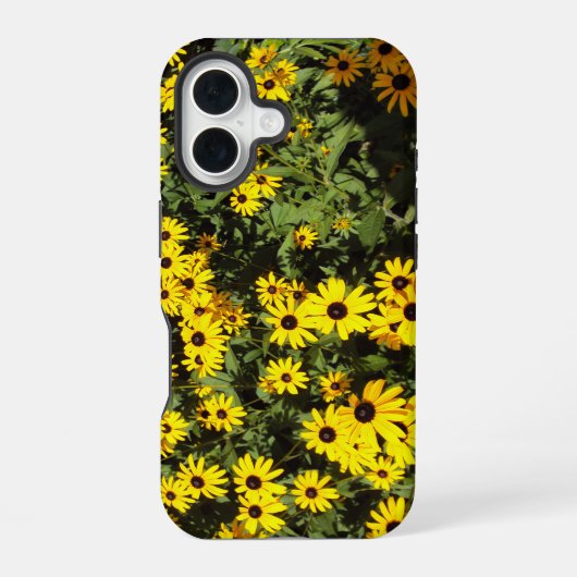 Zonovergoten wei iPhone 16 hoesje (Achterkant)