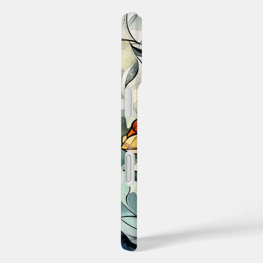 zonovergoten wijnstok Case-Mate iPhone case (Achterkant / Rechts)