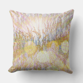 Zonovergoten Zee-gras Kussen