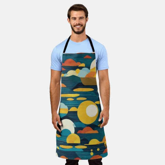 Zonovergoten Zee Schort (Gedragen)