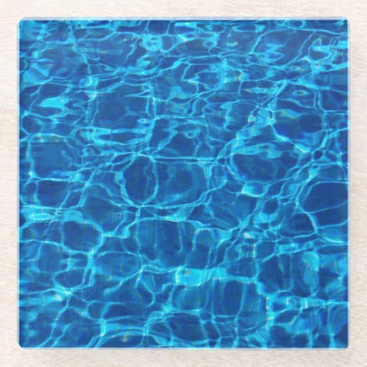 Zonovergoten Zee Water Beverage Coasters Glazen Onderzetter (Voorkant)