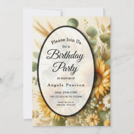 Zonovergoten zomer Zonnebloem Bloemen Kaart