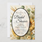 Zonovergoten zomer Zonnebloem Bloemen Kaart (Voorkant)