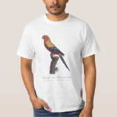 Zonparkiet mannetje, Aratinga solstitialis T-shirt (Voorkant)