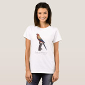 Zonparkiet mannetje, Aratinga solstitialis T-shirt (Voorkant volledig)