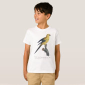 Zonparkiet of Aratinga solstitialis T-shirt (Voorkant volledig)