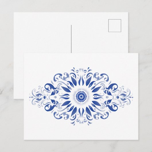 Zonpatroon Briefkaart (Voorkant / Achterkant)
