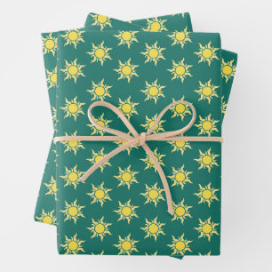 Zonpatroon Inpakpapier Set  Vel