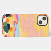 Zons omhelzing iPhone hoesje (Achterkant horizontaal)