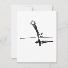 Zon's Schaduw - Een studie - 5 RSVP Kaartje