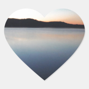 Zonset van Arrowiad Hart Sticker