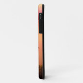 Zonset van roze en perzikmeer Case-Mate iPhone case (Achterkant/links)