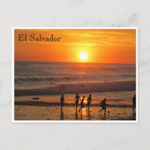 zonsonderend football briefkaart