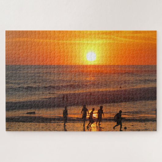 zonsonderend football legpuzzel (Horizontaal)