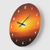 zonsonderende kleuren grote klok (Hoek)