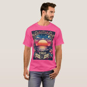 Zonsondergang 1060s t-shirt (Voorkant volledig)