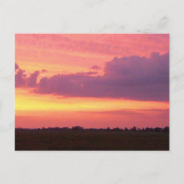 Zonsondergang 2004 Foto door Mark Edward Westerfie Briefkaart
