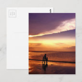 zonsondergang 2 briefkaart (Voorkant / Achterkant)