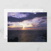 Zonsondergang (2) briefkaart (Voorkant / Achterkant)