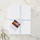 zonsondergang 2 cadeaulabel (Met Touw)