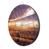 zonsondergang 2 dartbord (Voorkant Rechts)