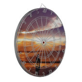 zonsondergang 2 dartbord (Voorkant Links)