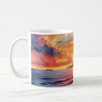 Zonsondergang 325ml koffiemok