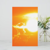 zonsondergang 3 briefpapier (Staand voorkant)