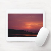 zonsondergang 3 muismat (Met muis)