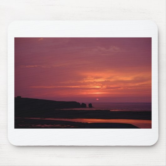zonsondergang 3 muismat (Voorkant)