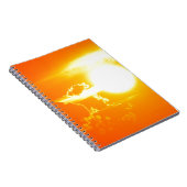 zonsondergang 3 notitieboek (Rechterzijde)