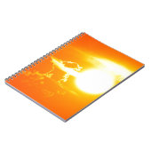 zonsondergang 3 notitieboek (Linkerzijde)