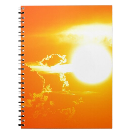 zonsondergang 3 notitieboek (Voorkant)