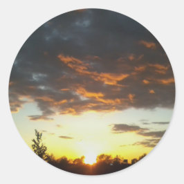 zonsondergang 3 sticker