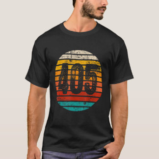 zonsondergang 405 Gebiedscode T-shirt