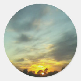 zonsondergang 4 sticker