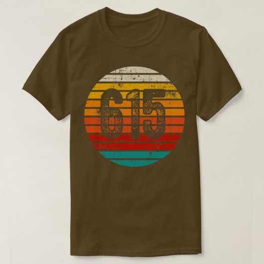  zonsondergang 615 Gebiedscode T-shirt (Design voorkant)