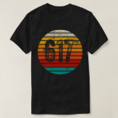 zonsondergang 617 Gebiedscode T-shirt (Design voorkant)