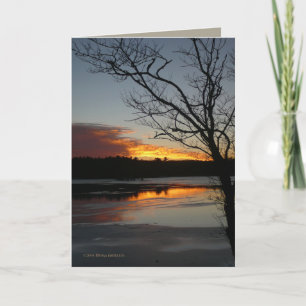 Zonsondergang 9 Januari Kaart