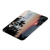 Zonsondergang aan het Ontariomeer Magneet (Linkerzijde)