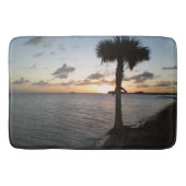 Zonsondergang Aan Het Strand Badmat (Voorkant)