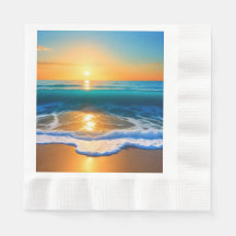 Zonsondergang aan Zee
