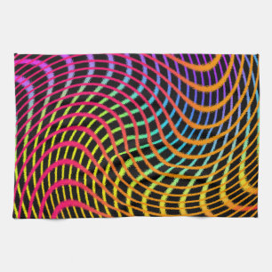 Zonsondergang Abstracte Artistieke Handdoek