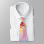 Zonsondergang Abstracte Kunst van ZMJ Stropdas (Gebonden)