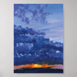 Zonsondergang, Afdrukken, Waarde Poster Papier (Ma