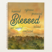 Zonsondergang Affirmaties Planner (Voorkant)