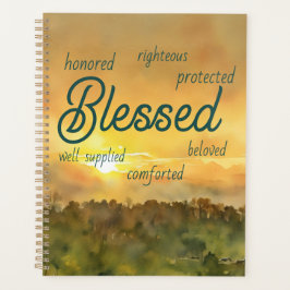 Zonsondergang Affirmaties Planner