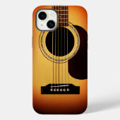 Zonsondergang Akoestische Gitaar Case-Mate iPhone Case (Achterkant)